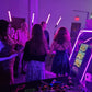 Guest at a Bat Mitzvah using the Mirror Photo Booth