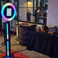 Selfie Station photo booth setup for a Snap&Fun event