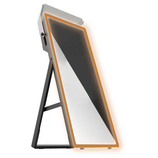 Mirror Photo Booth Bronze Package rental by Snap&Fun in Atlanta